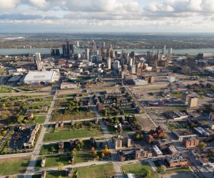 Detroit from the Sky